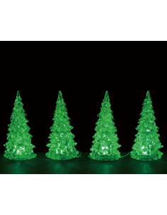 CRYSTAL LIGHTED TREE, 3...