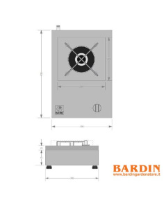 FORNELLO DA APPOGGIO PLANET 2