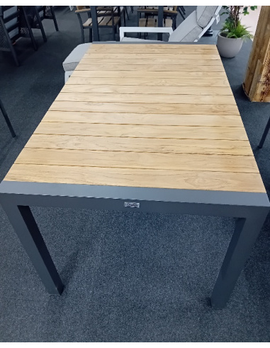 TAVOLO PONZA 160/200/240 x 90 ANTRACITE