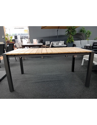 TAVOLO PONZA 160/200/240 x 90 ANTRACITE