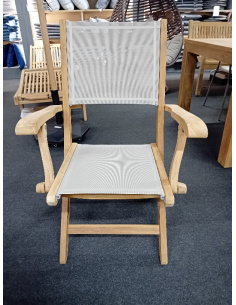 SEDIA ARONA TEAK PIEGHEVOLE...
