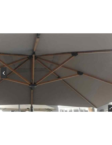 OMBRELLONE MILANO XXL 4X4 PALO...