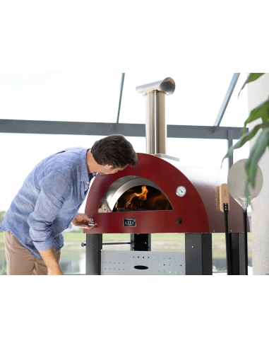 FORNO PIZZA ALFA MODERNO 3 PIZZE A GAS