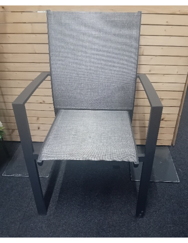 SEDIA DA GIARDINI RIACI ANTRACITE
