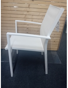SEDIA DA GIARDINO RIACI BIANCA 2