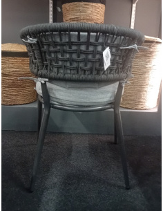 SEDIA GIUDECCA ANTRACITE