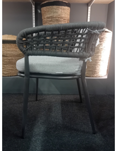 SEDIA GIUDECCA ANTRACITE