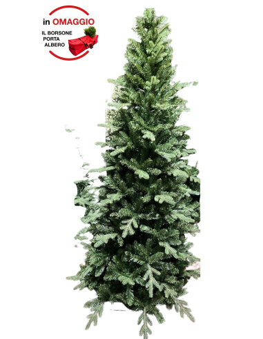 Albero di Natale Slim "MONVISO" 240cm