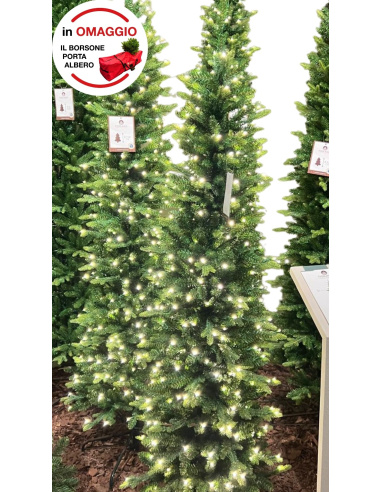 Albero di Natale Slim "MONVISO LED"...