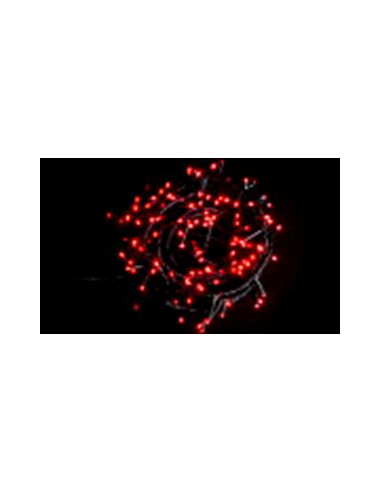 Catena Luminosa GIARDINIA 300 LED Rosso