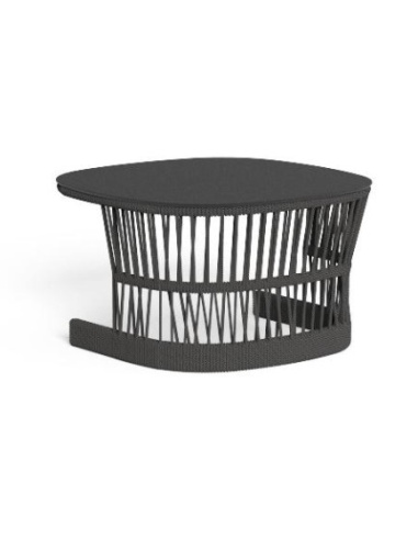 TAVOLINO CLIFF ANTRACITE 75X75 H45