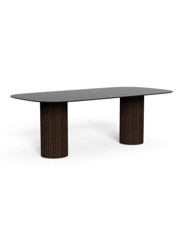 TAVOLO BOND FISSO 230X100 MOKKA